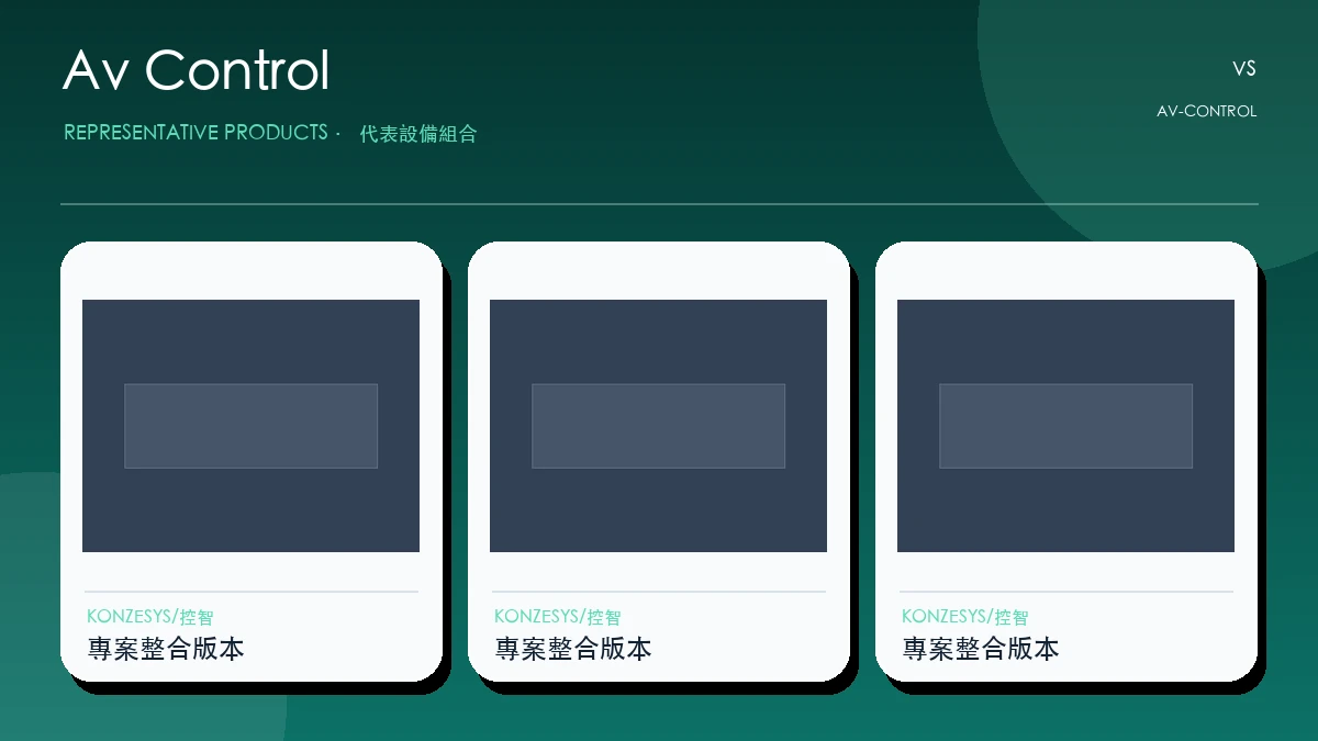 Av Control代表畫面
