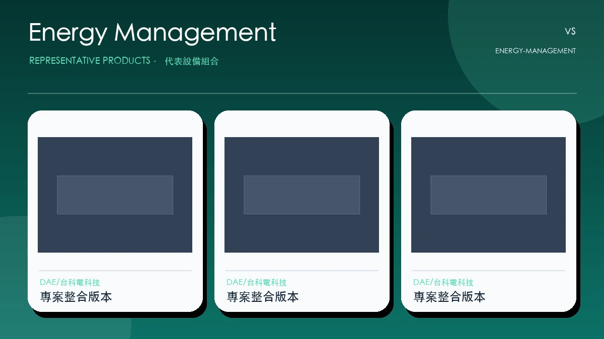 Energy Management代表畫面