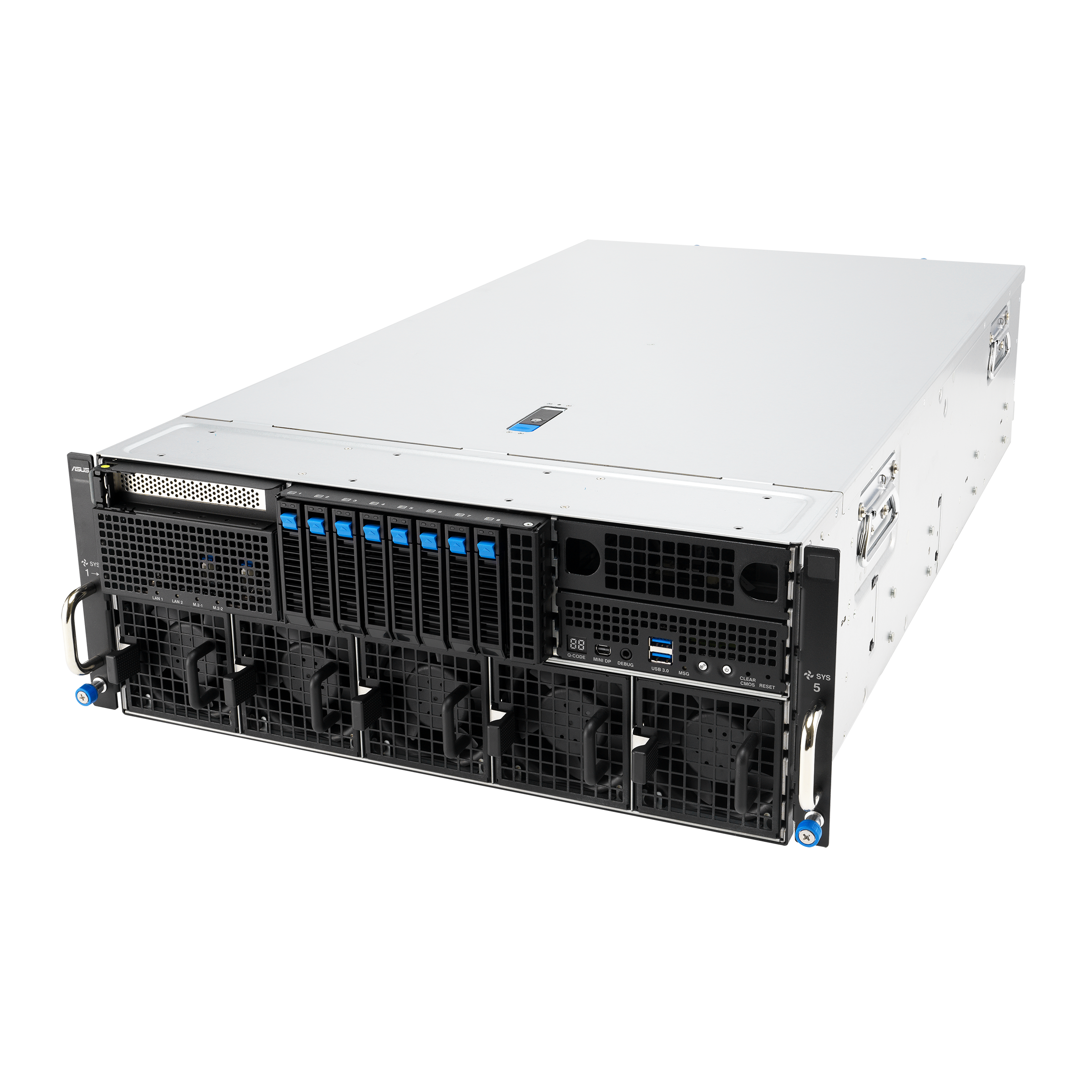 ASUS ESC8000A-E13P 產品圖（圖片來源：原廠）