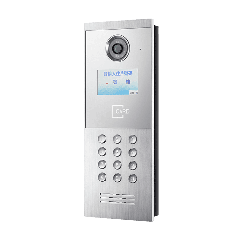 AVA DP-303 4.3 吋 IP 門口對講機架構示意