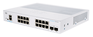 Cisco CBS250-16T-2G 16 埠智慧型交換器架構示意