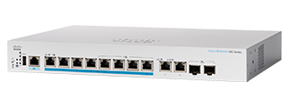 Cisco CBS350-8MP-2X 網管交換器（：）架構示意