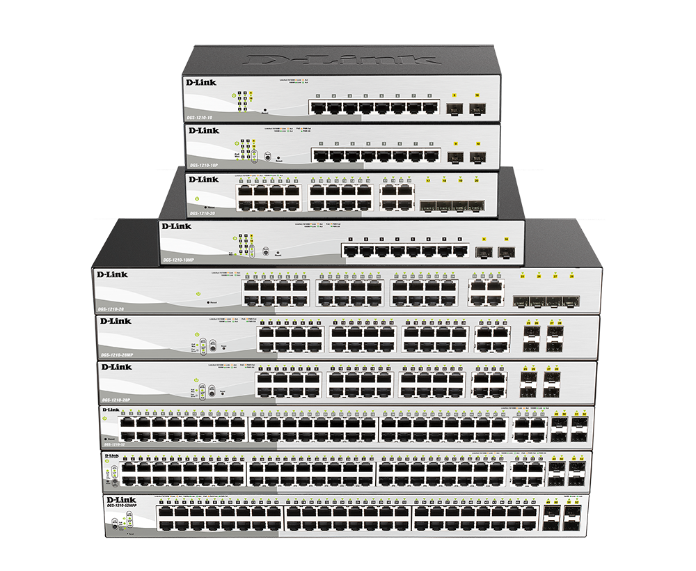 D-Link DGS-1210-52 網管交換器（：）架構示意