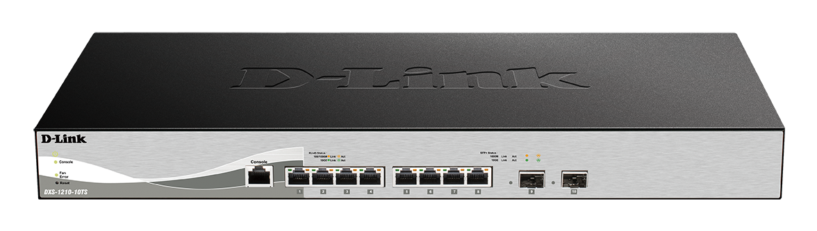 D-Link DXS-1210-10TS 網管交換器（：）架構示意