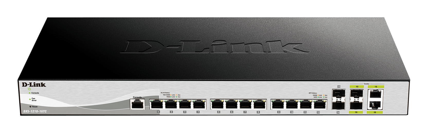 D-Link DXS-1210-16TC 網管交換器（：）架構示意