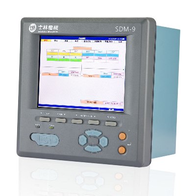 士林電機 SEEC SDM-9 電力需量控制器架構示意