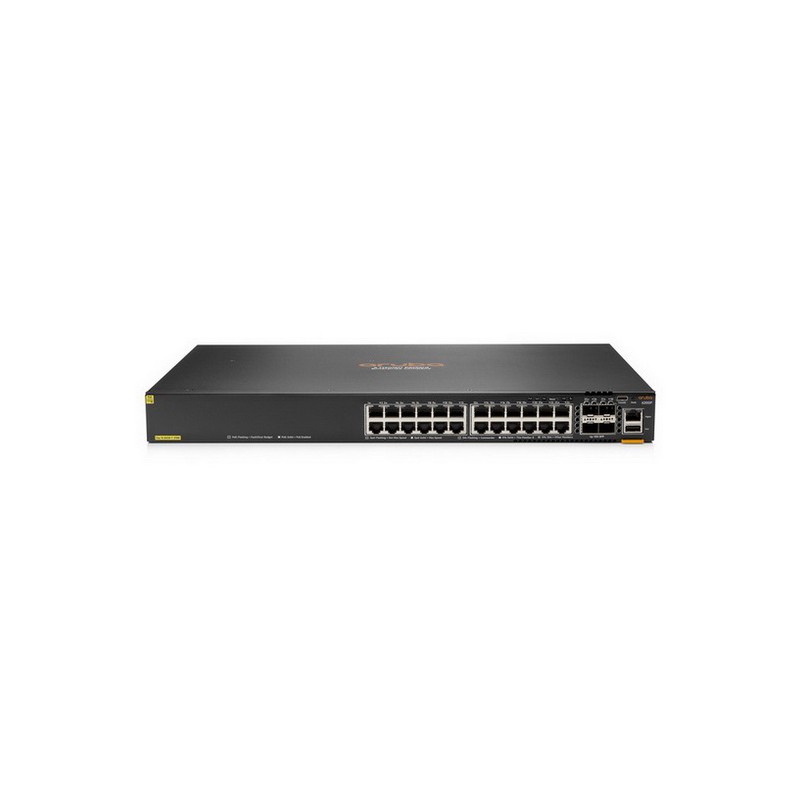HPE Aruba JL725A Networking CX 6200F 24G Class4 PoE 4SFP+ 370W Switch 網管交換器架構示意