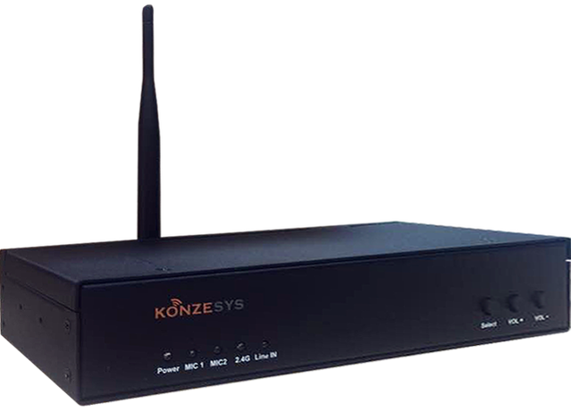 Konzesys/控智 KZ-A1260 混音放大器架構示意