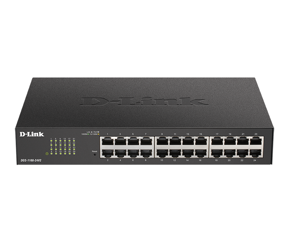 D-Link DGS-1100-24V2 24埠 Gigabit Easy Smart簡易智慧網管交換器 網管交換器（：）架構示意