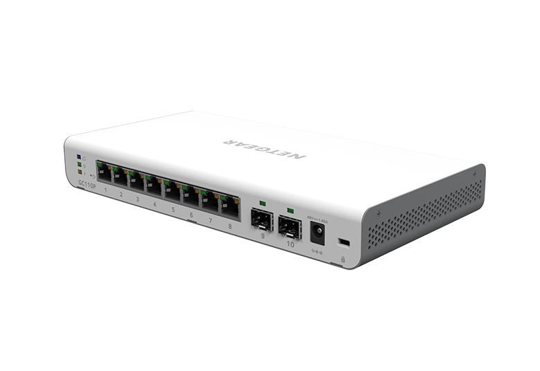 NETGEAR GC110P 網管交換器（：）架構示意