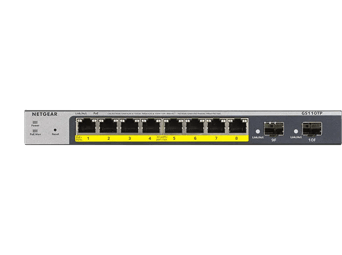 NETGEAR GS110TP 產品圖（圖片來源：原廠）