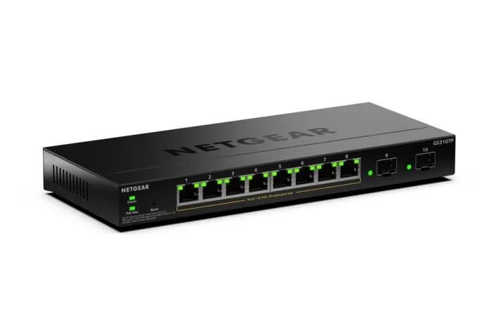 NETGEAR GS310TP 產品圖（圖片來源：原廠）