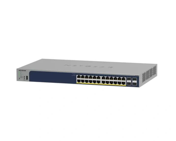 NETGEAR GS728TP 產品圖（圖片來源：原廠）