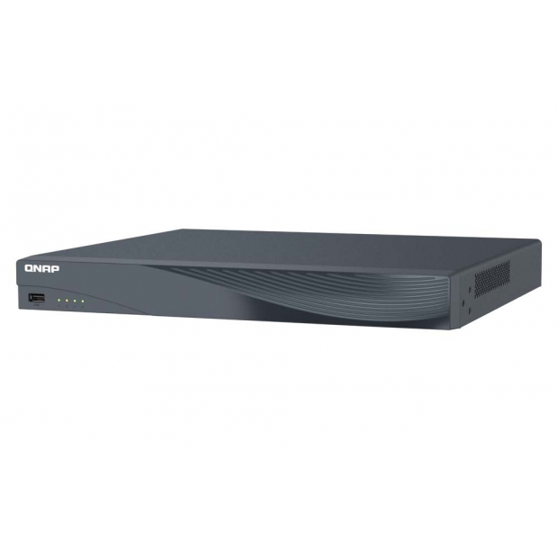 DIGIEVER TVR-AI200-16CH-16P 2 Bay NAS主機，內建16CH QVR License架構示意