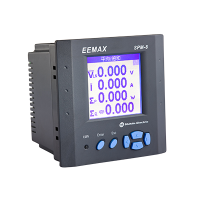 士林電機 SEEC SPM-8 多功能集合式電表架構示意