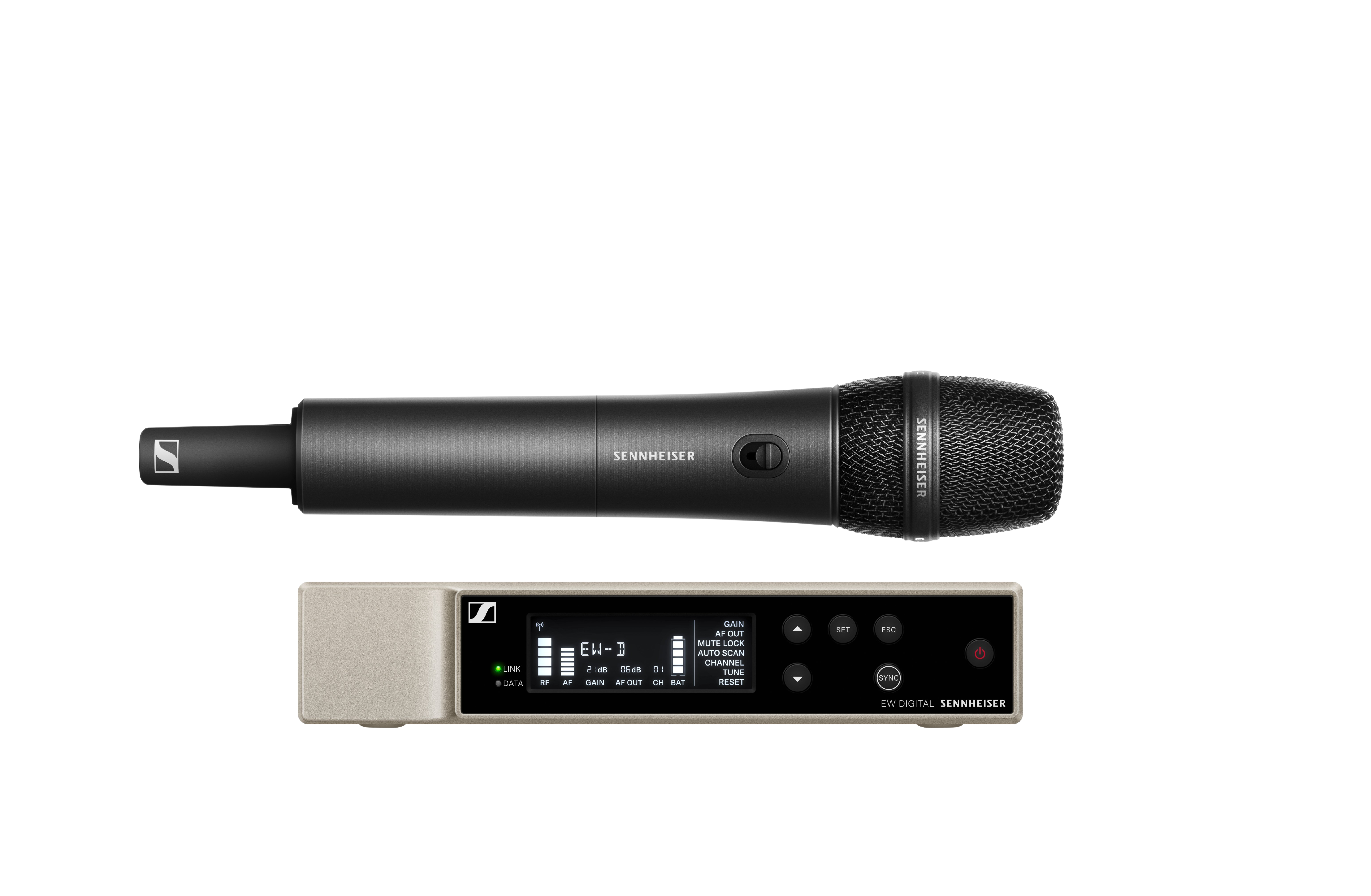 Sennheiser EW-D 835-S SET (S1-7) 無線麥克風（：）架構示意