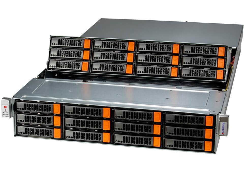 Supermicro ASG-2015S-E1CR24H 儲存伺服器架構示意