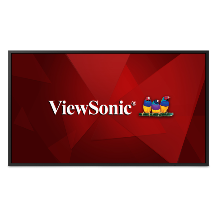 ViewSonic CDE4320 43 吋商用顯示器架構示意